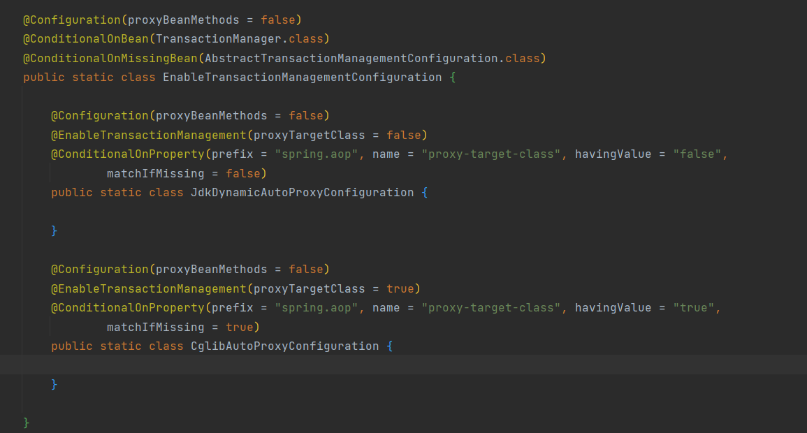 EnableTransactionManagementConfiguration